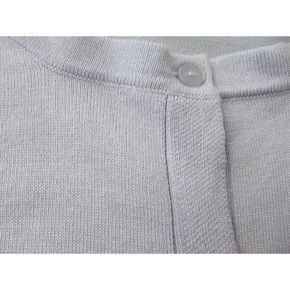 Time and Tru Cardigan Sweater Womens Size Small Light Blue Button lightweight - Picture 6 of 11